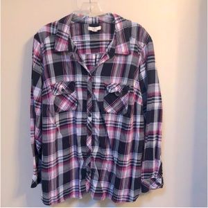 Croft and Barro flannel shirt two XL
